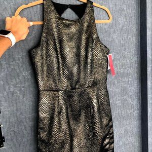 Saks 5th Avenue Gold Dress